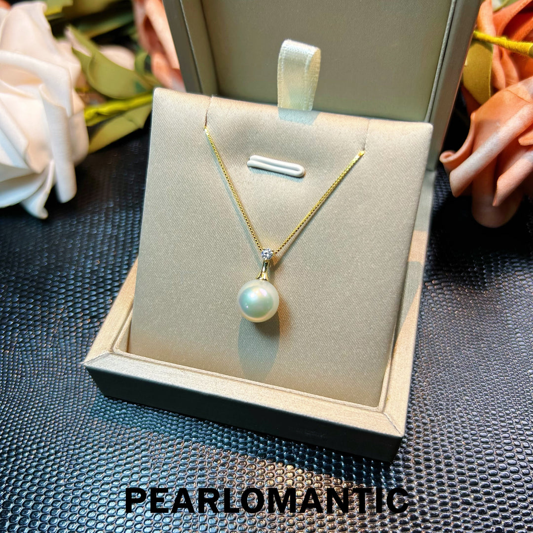 [Fine Jewelry] 18k Gold & Akoya Pearl 9-10mm Moonlight Glow Pendant Only