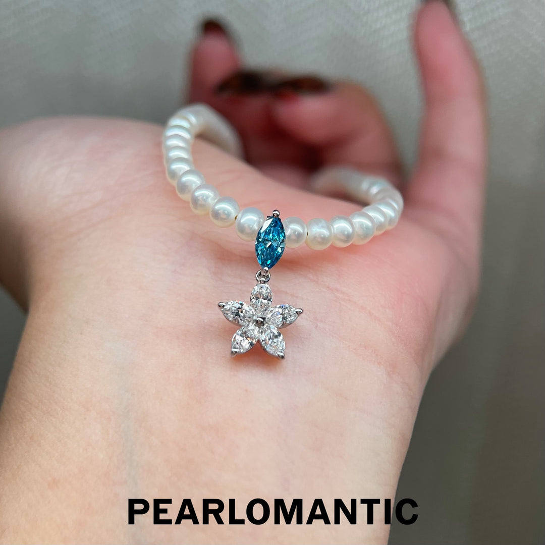 [Joyas Finas] Colgantes de diamantes cultivados en laboratorio Crystal Starfall con PT900