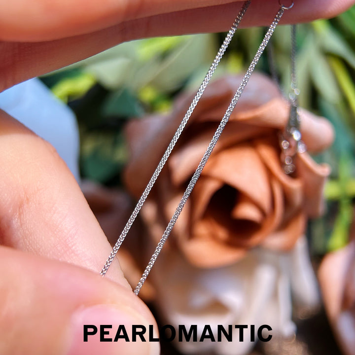 [Everyday Essential] PT900 Platinum Japanese - Made Chain Essential Necklace