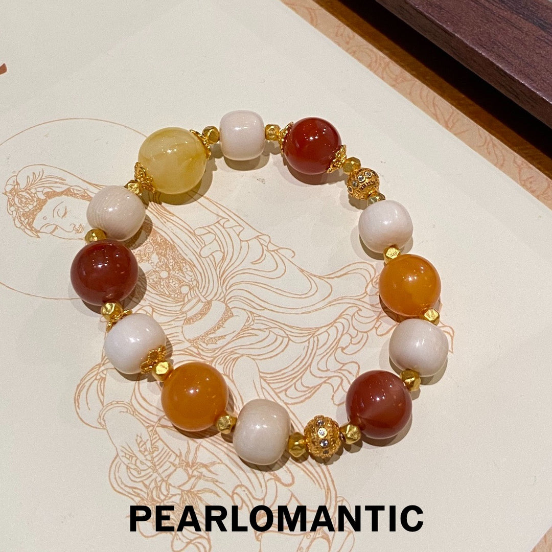 [Group-Buying] Eternal Warmth Serenity Stranded Bracelet w/ S925 Gold-Plated