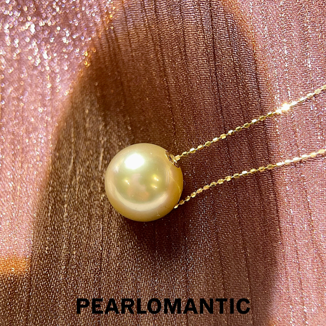 [Group-Buying] 18k Gold & South Sea Golden Pearl Single Pendant w/ Non-adjustable chain