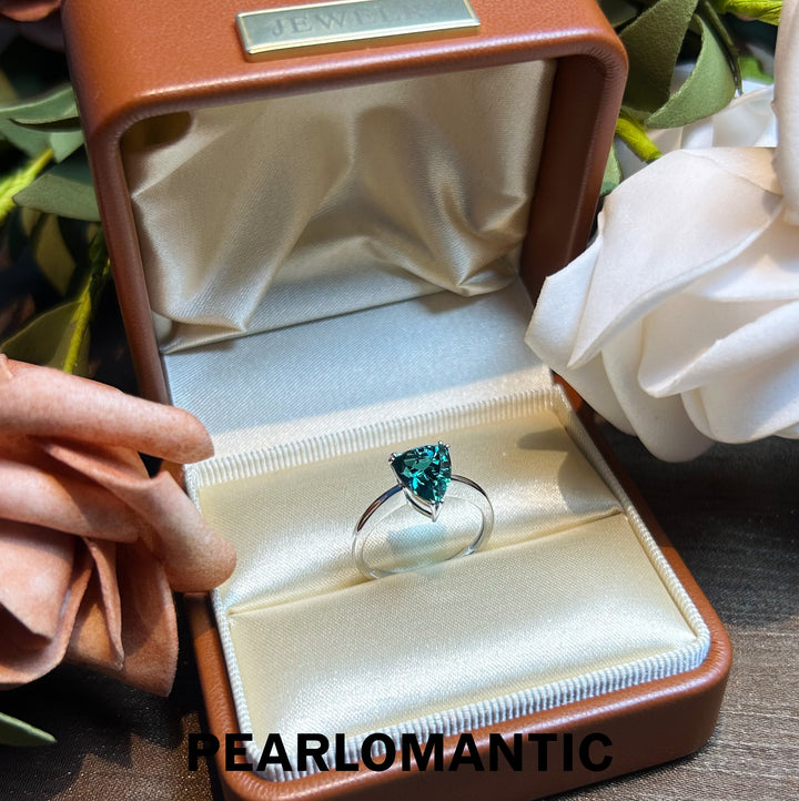 [Fine Jewelry] Rare Shape Tourmaline Nova Tria Ring Size 6.5 with PT900