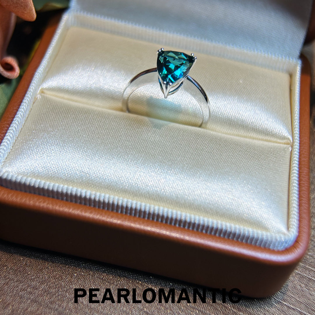 [Fine Jewelry] Rare Shape Tourmaline Nova Tria Ring Size 6.5 with PT900