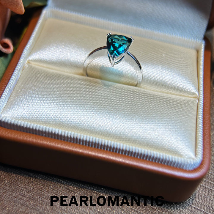 [Fine Jewelry] Rare Shape Tourmaline Nova Tria Ring Size 6.5 with PT900
