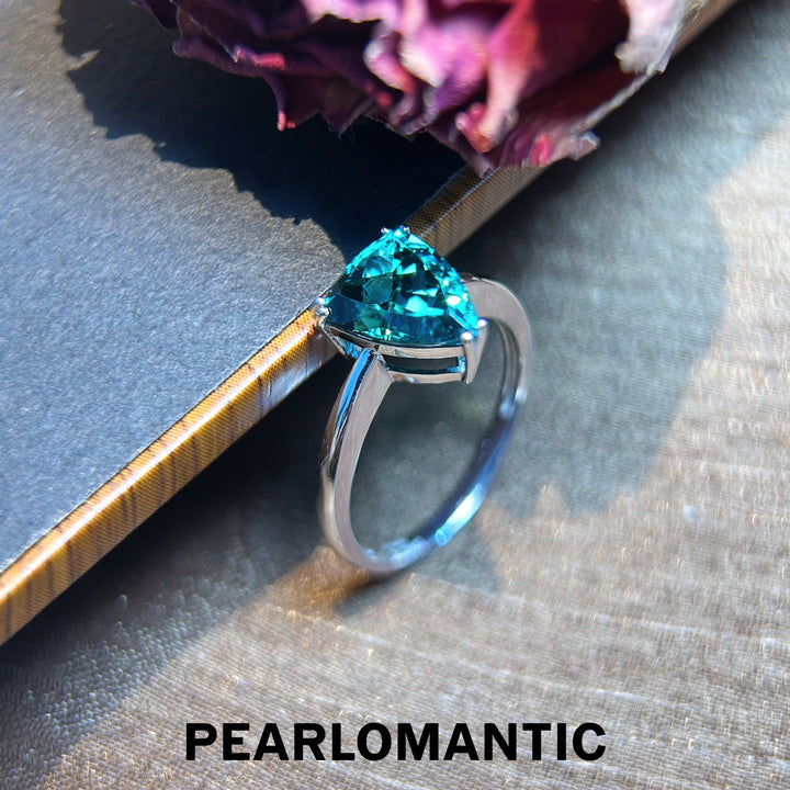 [Fine Jewelry] Rare Shape Tourmaline Nova Tria Ring Size 6.5 with PT900