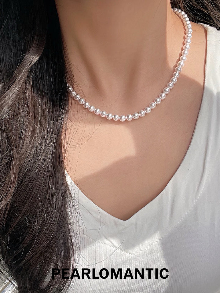 [Group-Buying] Japanese Akoya Rose 6-6.5mm Pearl Necklace w/ Certificate