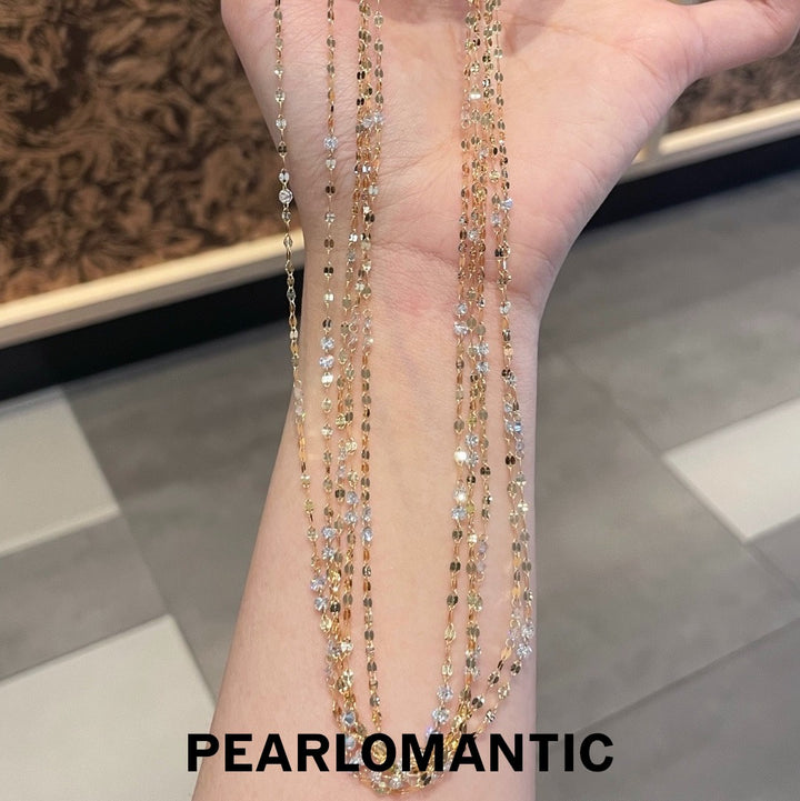 [Group-Buying] 1.3ct Lab Diamond Sparkle Station Necklace in 18K Gold