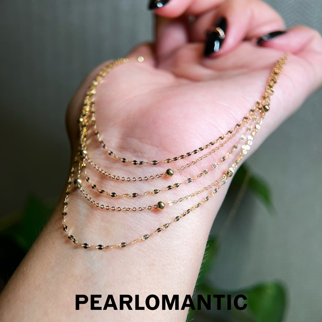 [Group-Buying] Golden Cascade 18K Five-Layer Tassel Necklace