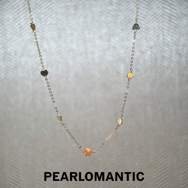 [Group-Buying] Love Spark 18K Gold Heart O-Chain Necklace &amp; Bracelet Set