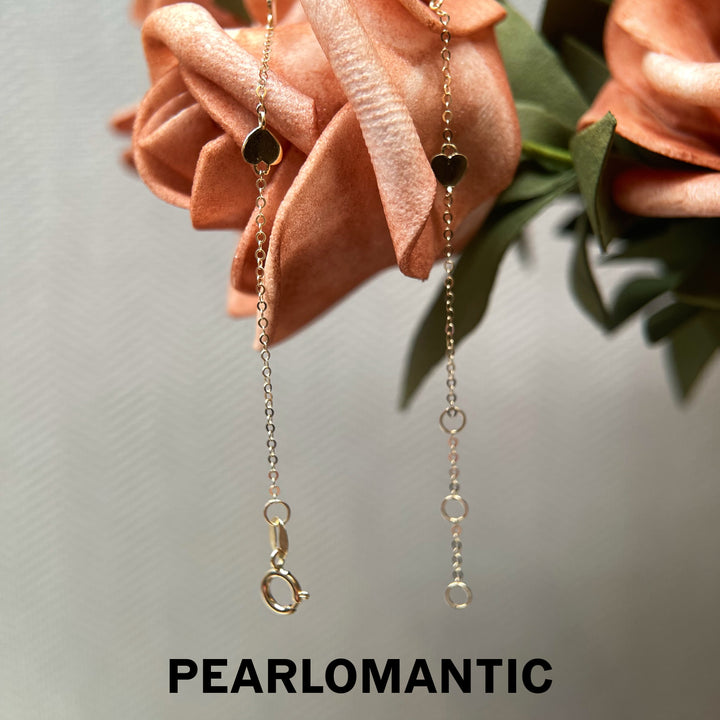 [Group-Buying] Love Spark 18K Gold Heart O-Chain Necklace &amp; Bracelet Set