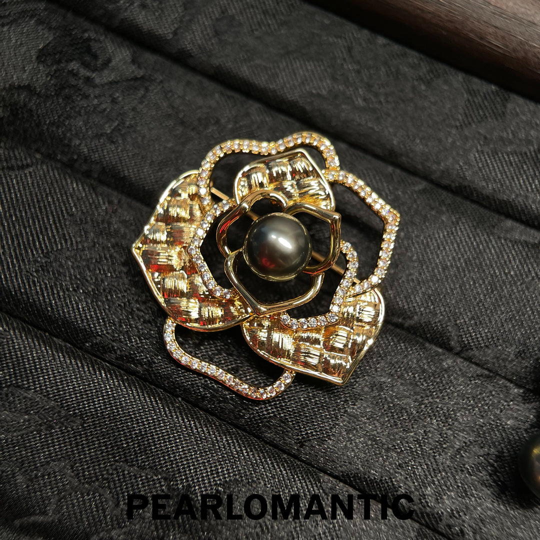 [Special Event] Pearl Garden 9–10mm Tahitian Pearl Vintage Brooch Collection