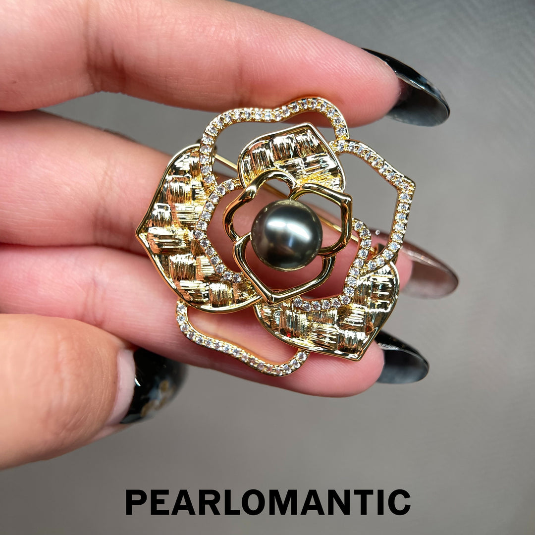 [Special Event] Pearl Garden 9–10mm Tahitian Pearl Vintage Brooch Collection