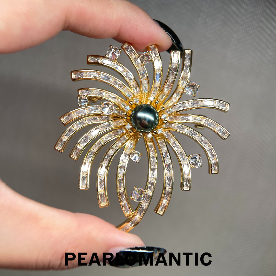 [Special Event] Pearl Garden 9–10mm Tahitian Pearl Vintage Brooch Collection