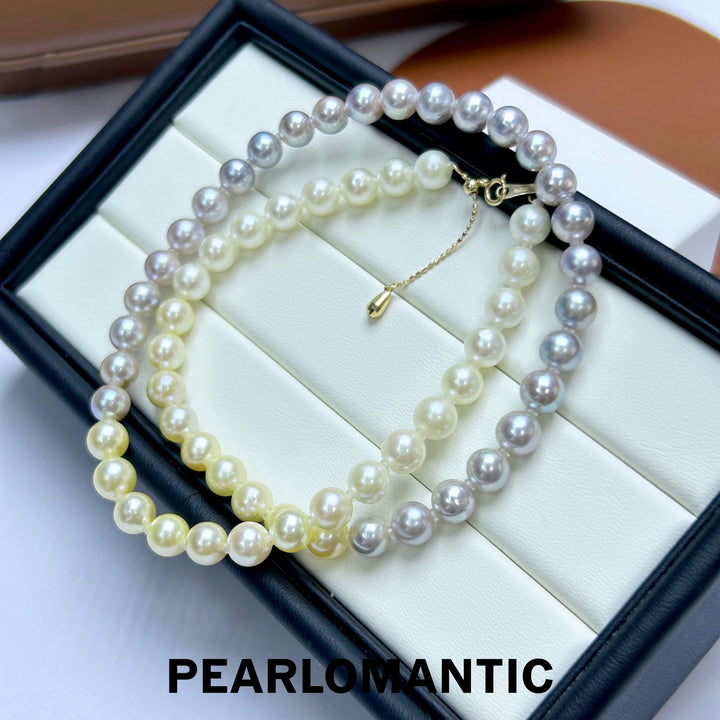 [Group-Buying] Akoya 6-7mm Dawn to Dusk Pearl Gradient Necklace w/ 18k Gold