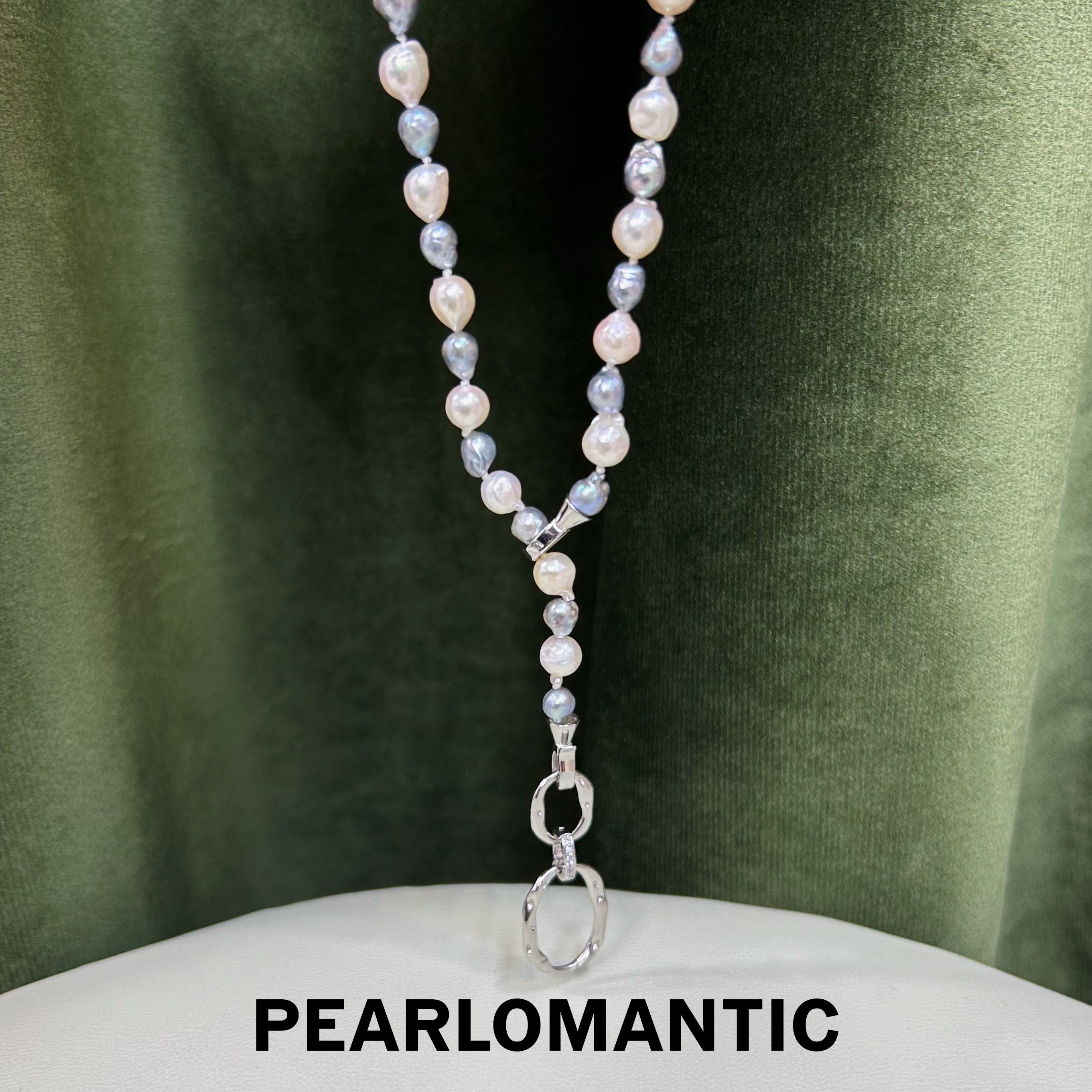 Designer's Choice] Akoya Baroque Pearl 4-5mm + 6-7mm Necklace