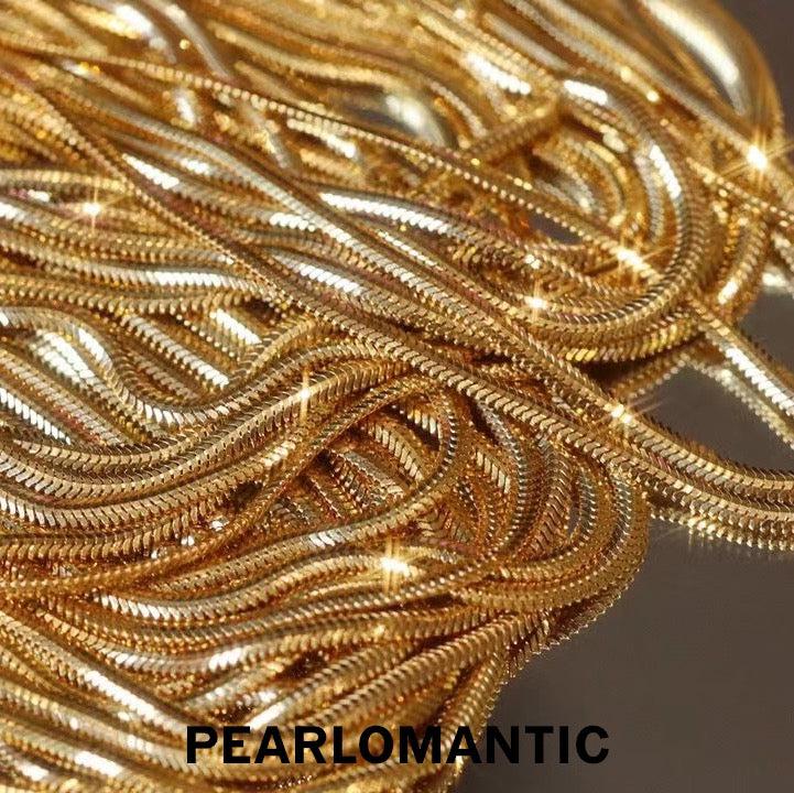 [Fine Jewelry] -Restock- 18k Japan Made 5.5-6g Snake Chain Necklace Two Length Available