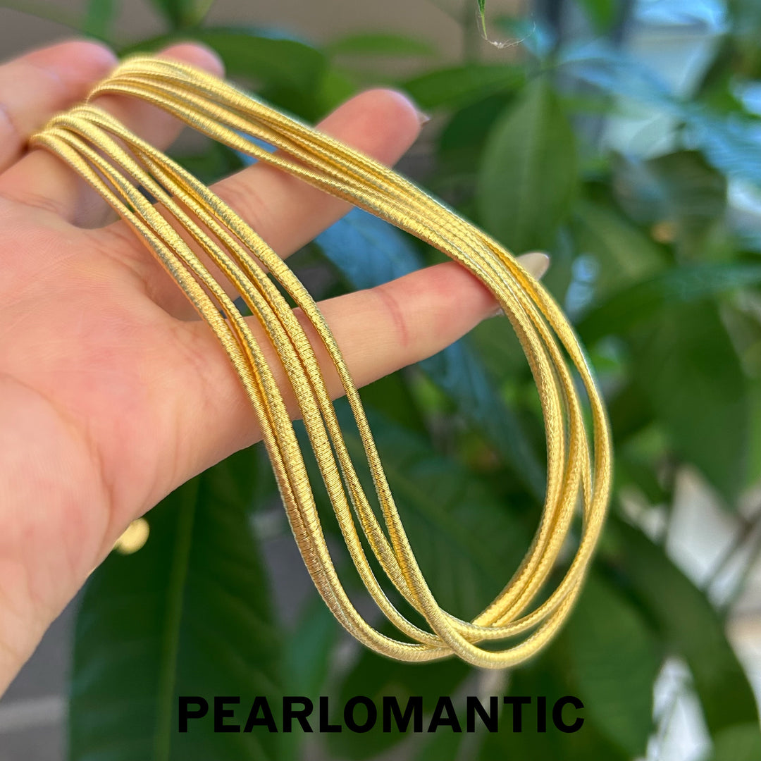 [Everyday Essentials] Exquisite German - Crafted S925 Snake Bone Chain - 45cm, Adjustable