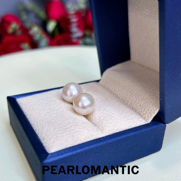 [Fine Jewelry] Freshwater Nucleus-Free Pearls 11-12mm Classic 18k Earring Studs