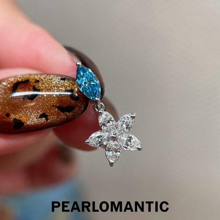 [Joyas Finas] Colgantes de diamantes cultivados en laboratorio Crystal Starfall con PT900