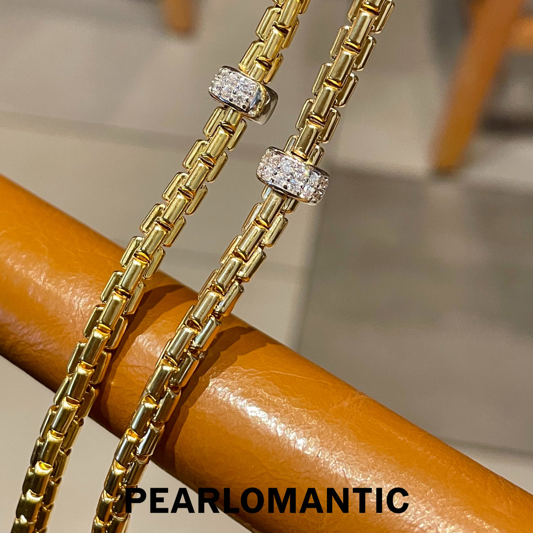 [Everyday Essentials] Italy-Made S925 Silver Interlock Flow Bracelets