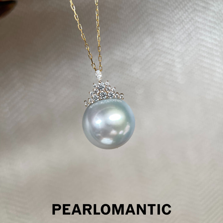 [Fine Jewelry] 13.8mm Top Level Freshwater Pearl Pendant in 18K Gold