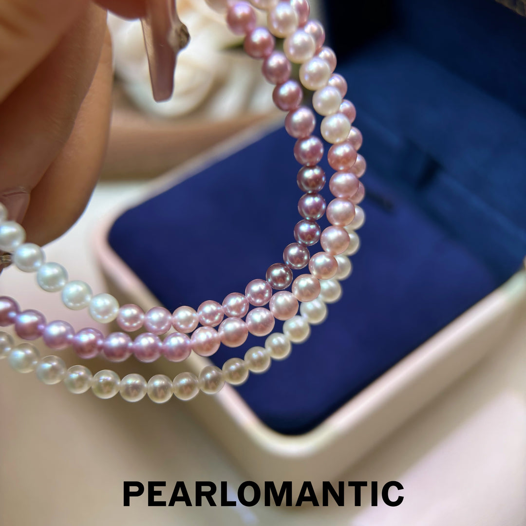 [Designer’s Choice] Lavender Dream 3.5–4mm 5A Ombre Freshwater Pearl Jewelry Set