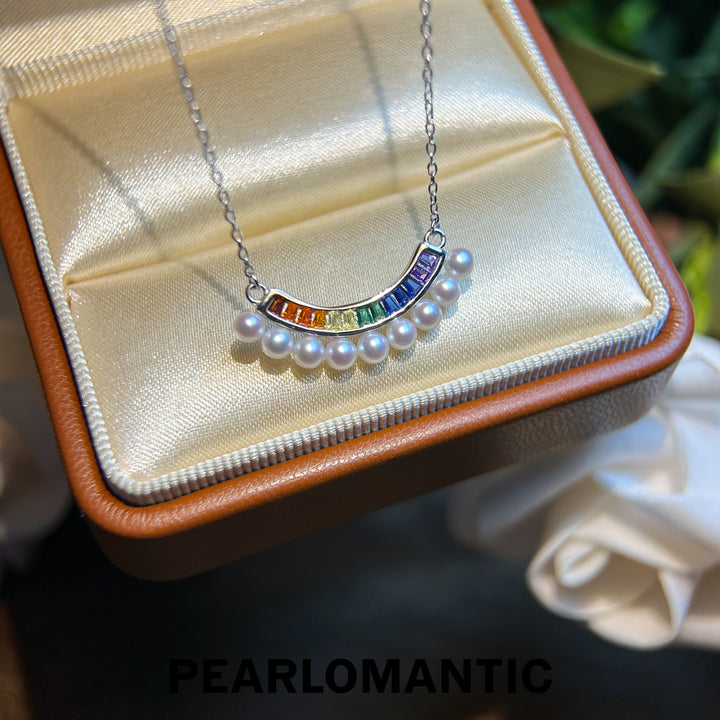 [Designer's Choice] Freshwater Pearl Whispers of Dim Light Pendants w/ S925 Silver