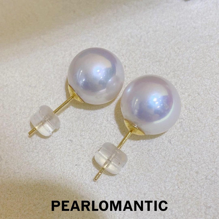[Fine Jewelry] Freshwater Pearl 10-11mm Classic Style Earring Studs