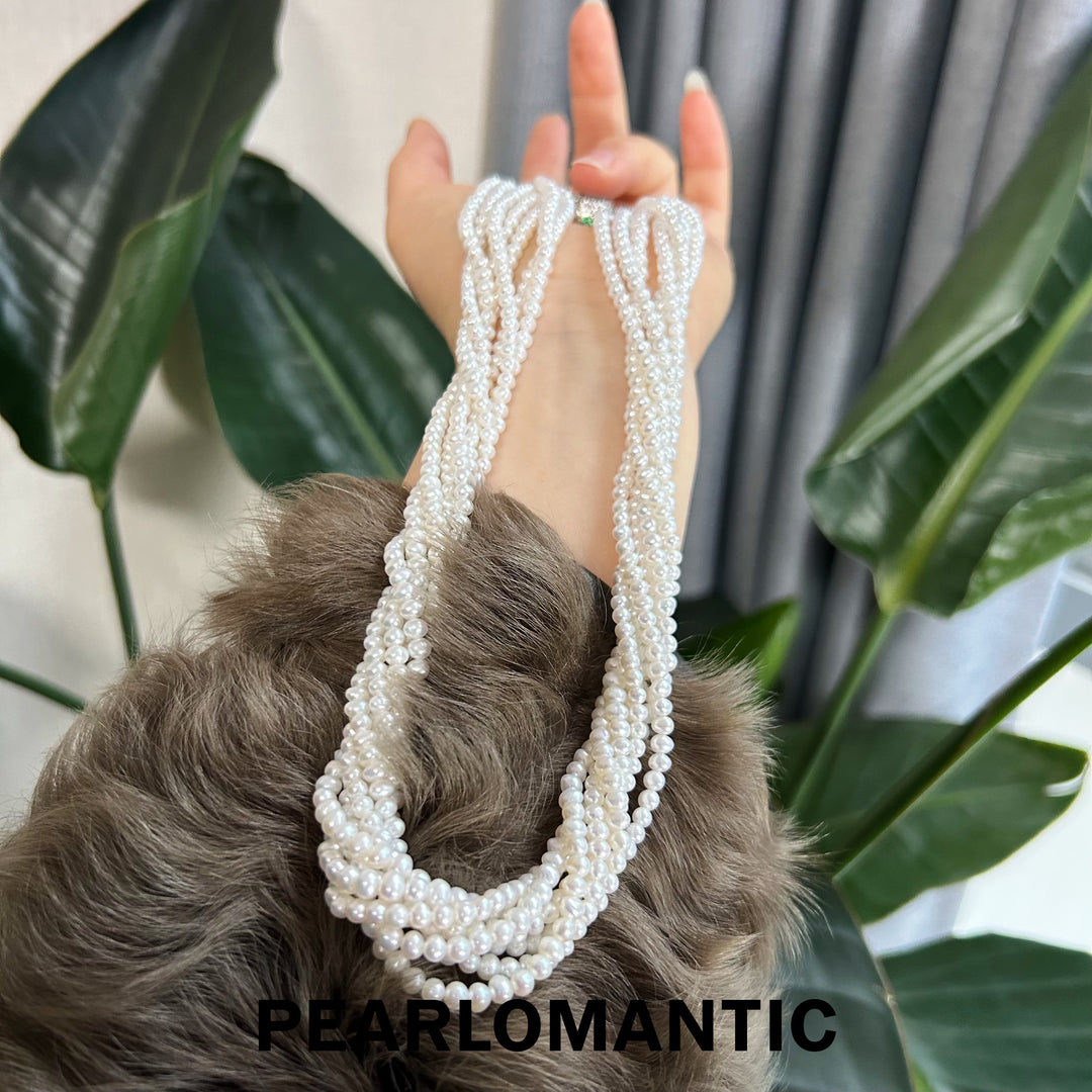 [Designer's Chioce] Freshwater Pearl Vintage Style River of Stars 7in1 Necklaces