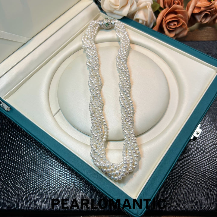 [Designer's Chioce] Freshwater Pearl Vintage Style River of Stars 7in1 Necklaces