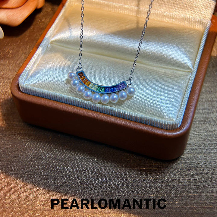 [Designer's Choice] Freshwater Pearl Whispers of Dim Light Pendants w/ S925 Silver