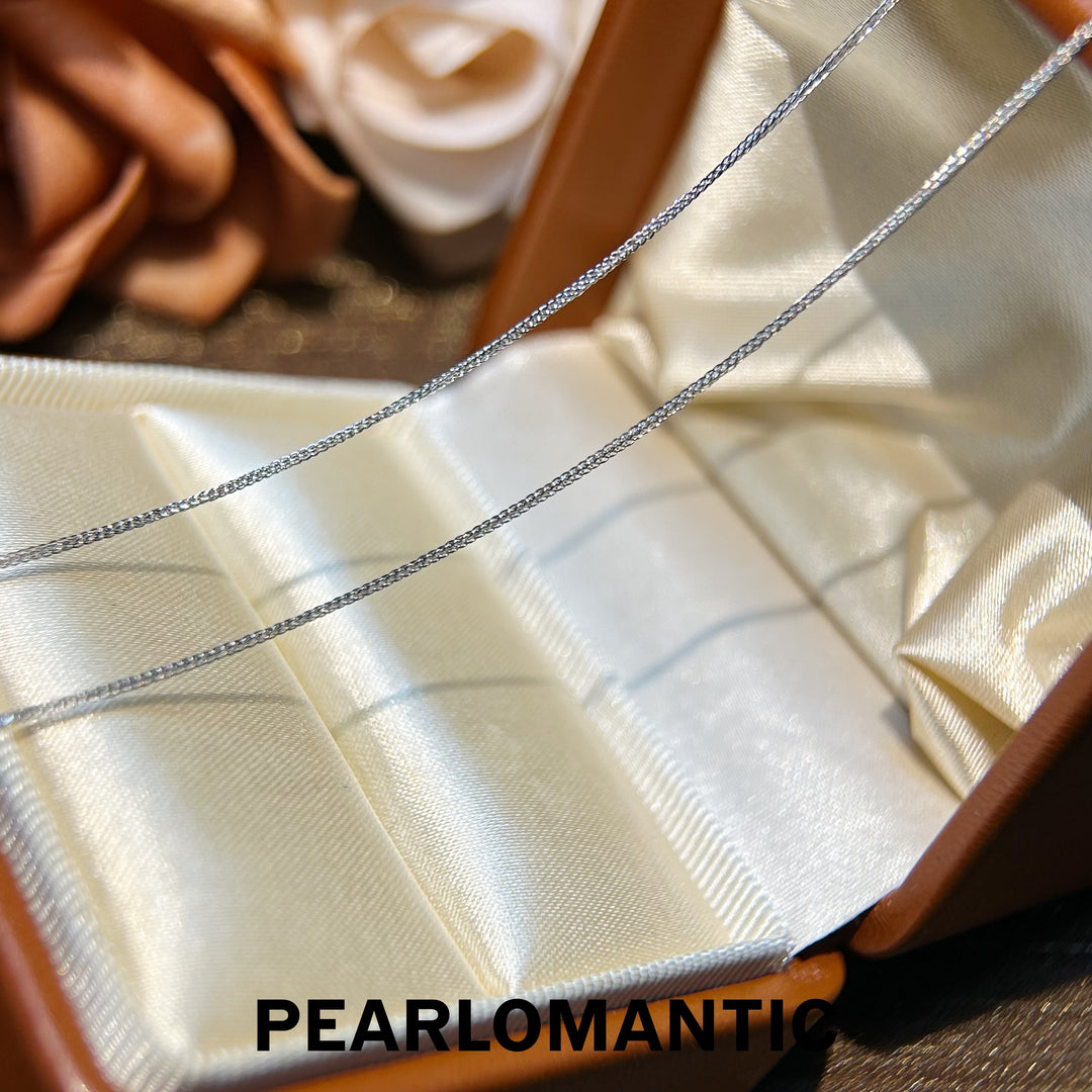 [Everyday Essential] PT900 Platinum Japanese - Made Chain Essential Necklace