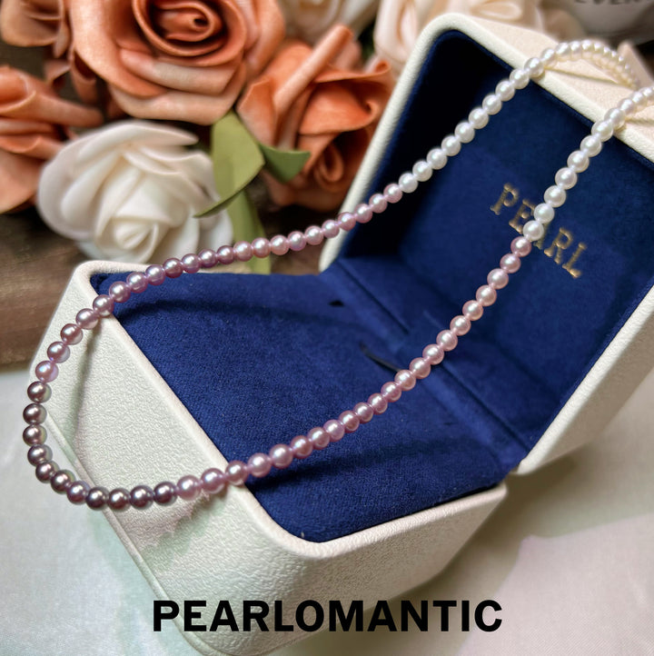 [Designer’s Choice] Lavender Dream 3.5–4mm 5A Ombre Freshwater Pearl Jewelry Set