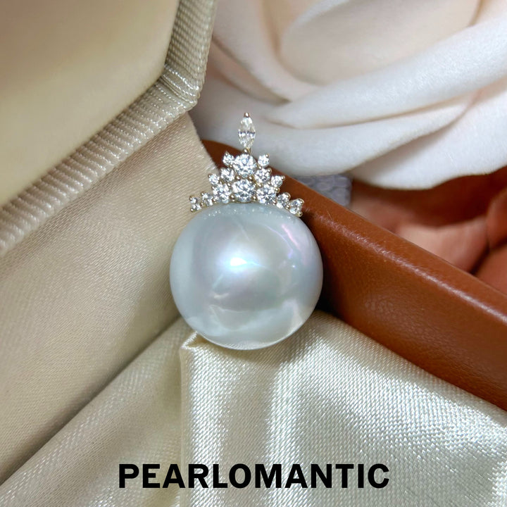 [Fine Jewelry] 13.8mm Top Level Freshwater Pearl Pendant in 18K Gold