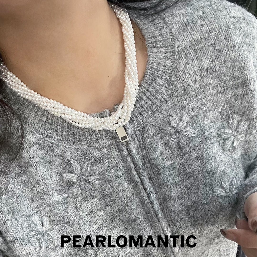 [Designer's Chioce] Freshwater Pearl Vintage Style River of Stars 7in1 Necklaces