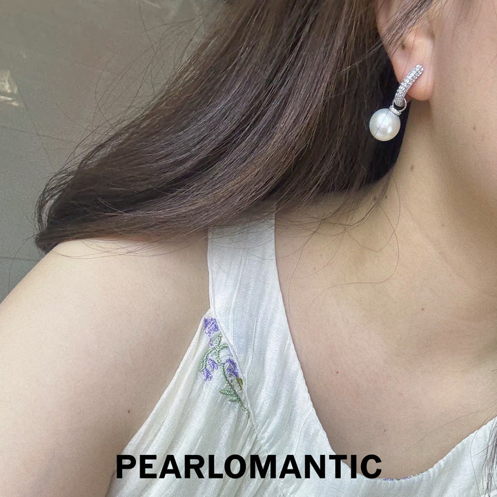 [Everyday Essnetials] Freshwater Pearl 12-13mm Rare Size Dual Style Pendants & Earrings