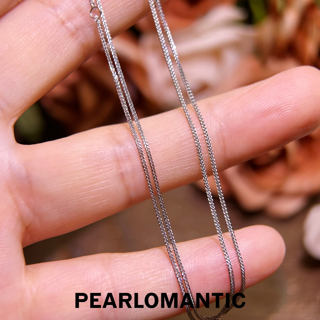 [Everyday Essential] PT900 Platinum Japanese - Made Chain Essential Necklace
