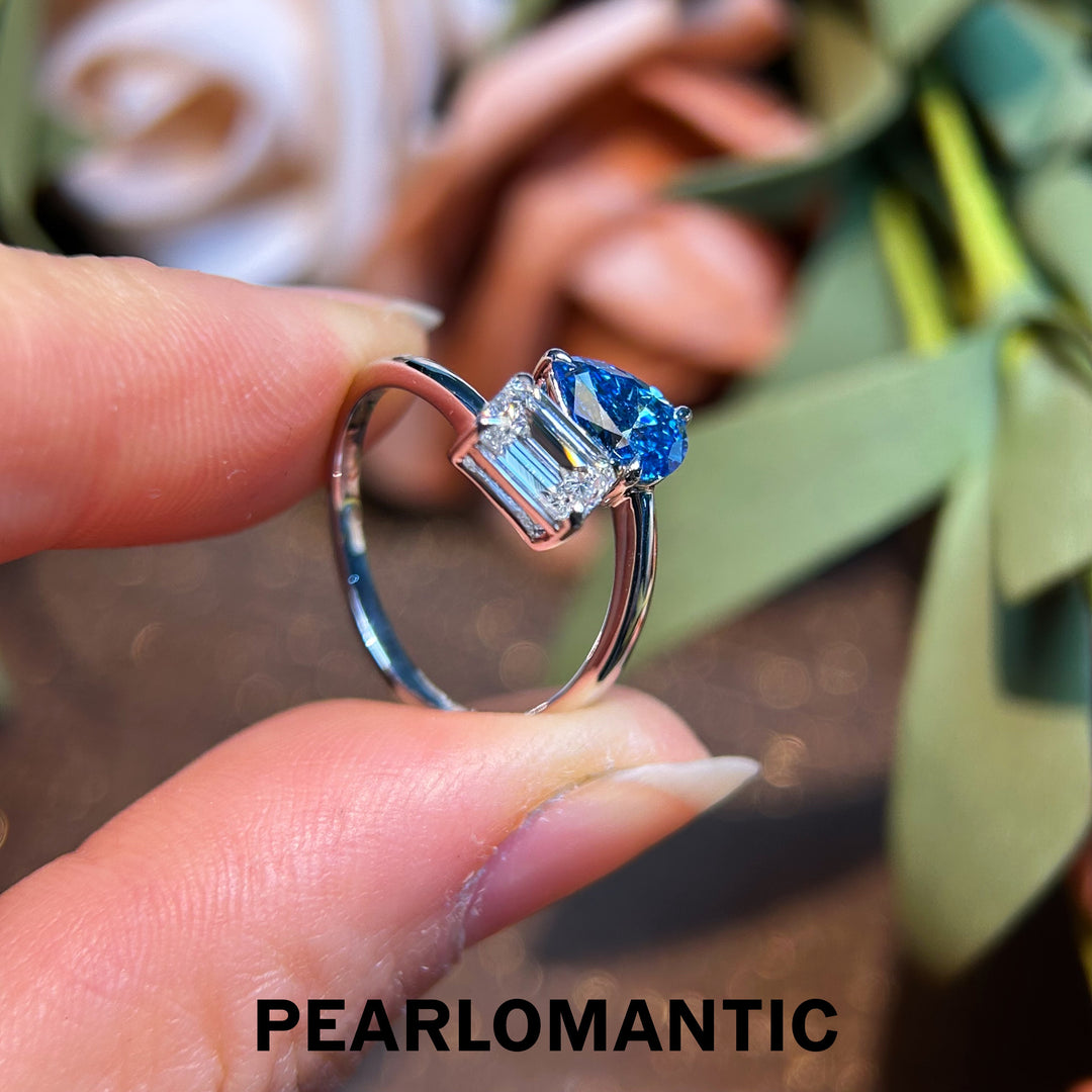 [Fine Jewelry] Lab-Grown Diamonds Sky Meets Ice Ring Size US 7 with PT950