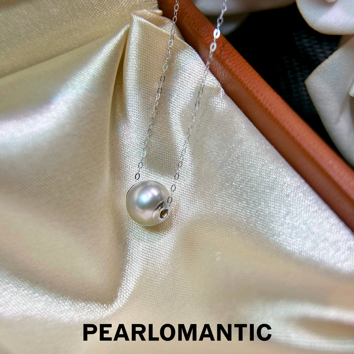 [Fine Jewelry] 8-9mm Akoya Madama Color Pearl Necklace w/ PT900 Adjustable Chain