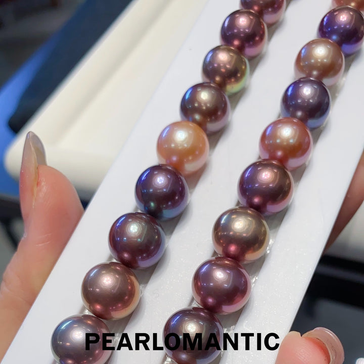 [Fine Jewelry] Freshwater Edison Pearl Candy Color 5A Classic Necklaces w/ S925 Silver