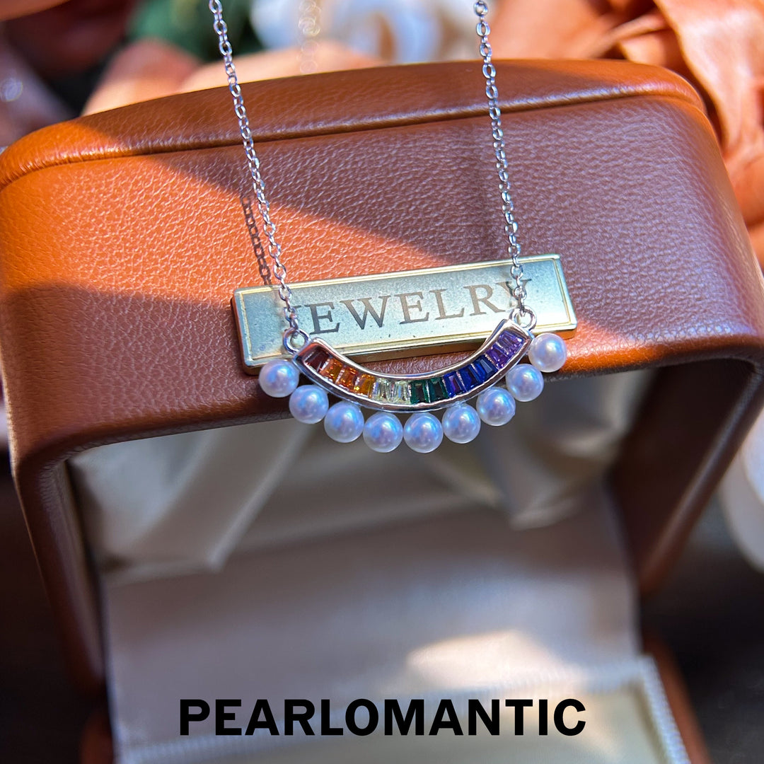 [Designer's Choice] Freshwater Pearl Whispers of Dim Light Pendants w/ S925 Silver