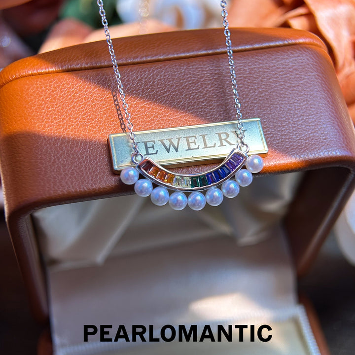 [Designer's Choice] Freshwater Pearl Whispers of Dim Light Pendants w/ S925 Silver