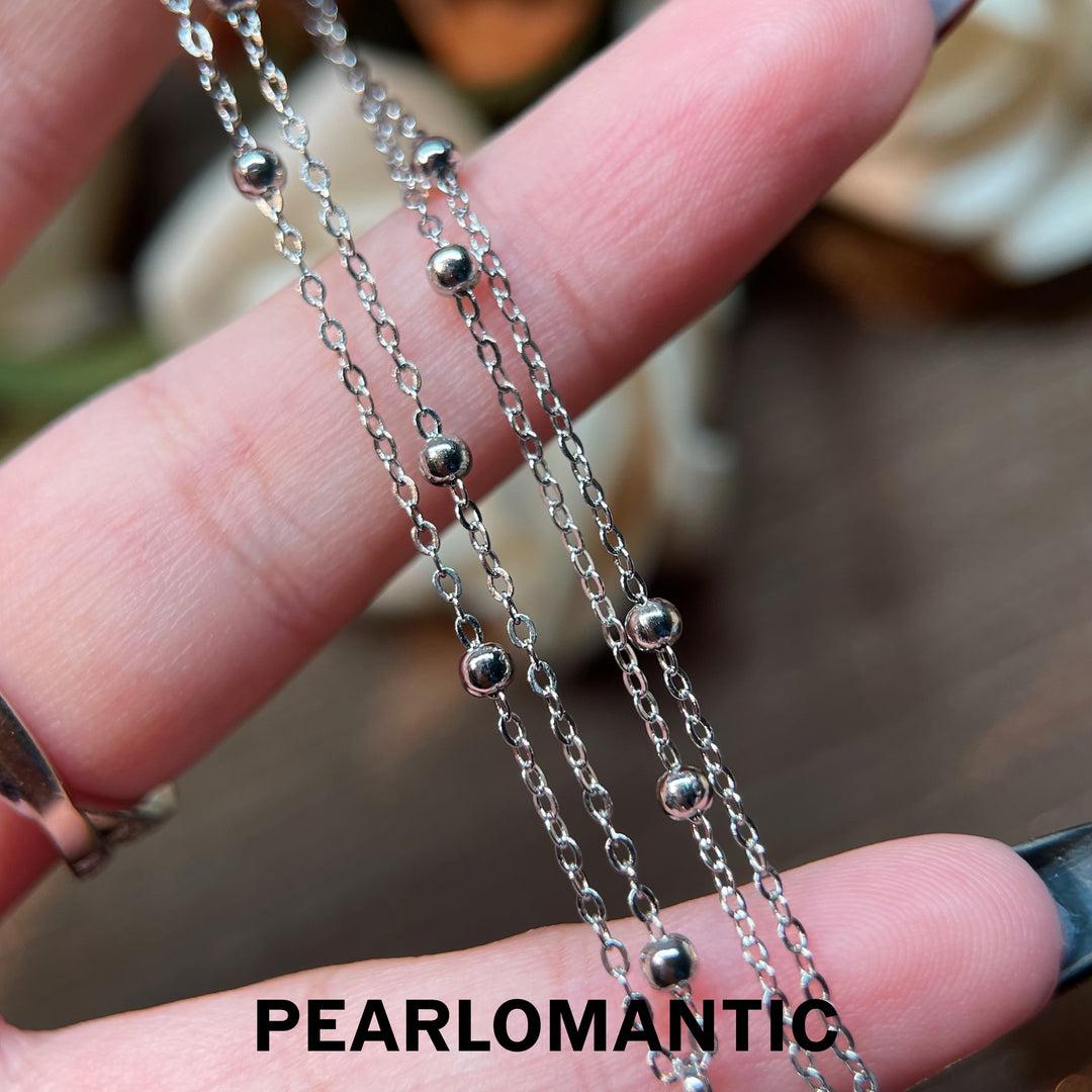 [Designer's Choice] S925 Silver & Jade Verdant Bloom Chalcedony Pendants w/ Chain