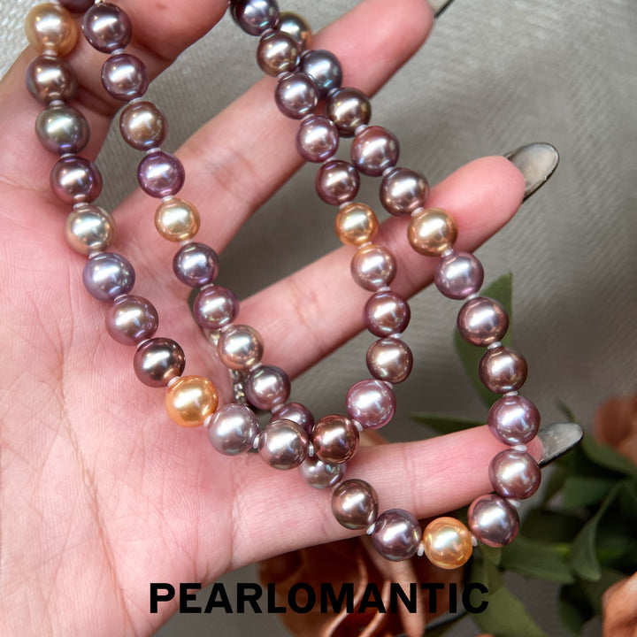[618 Sale] Multi Color Freshwater Pearl Candy Tone Bracelet