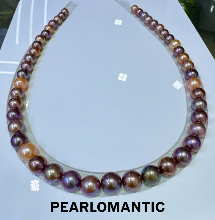 [Designer's Chioce] Freshwater Pearl Rare Metal Gradient Color Classic Necklace
