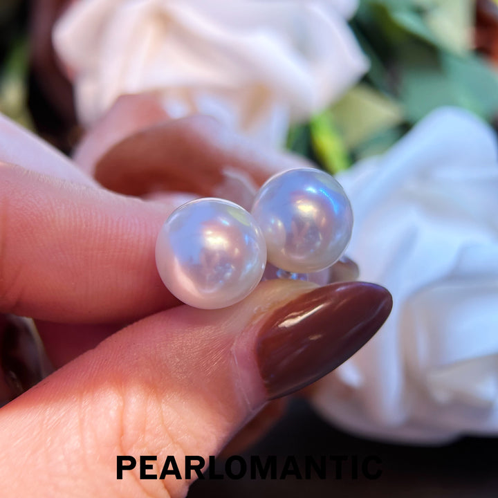 [Designer's Choice] Freshwater Pearl 12-13mm Excellent Luster Classic Essential Earring Studs
