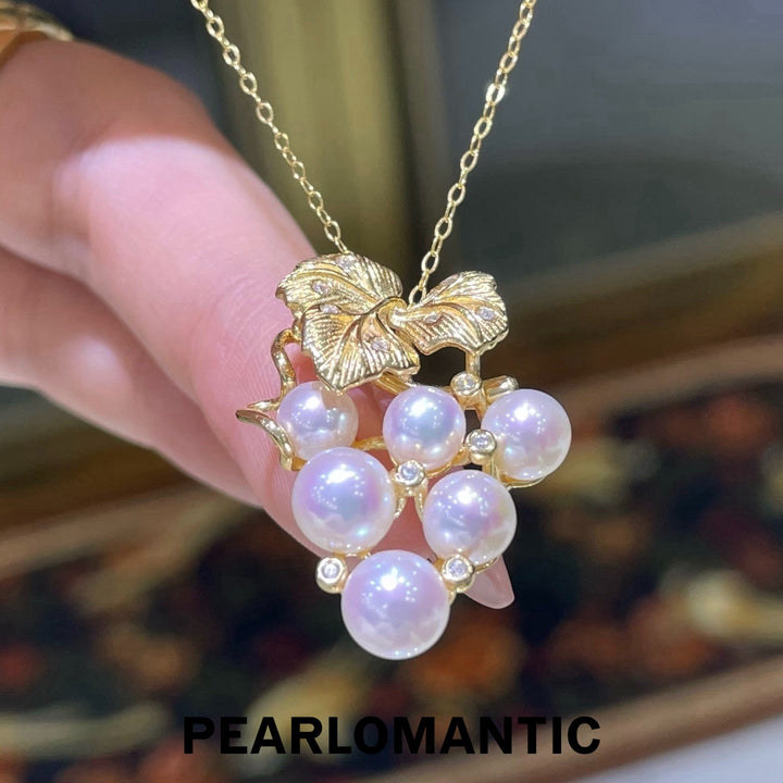 [Designer’s Choice] Pinky Grape 5A Freshwater Pearl Stud Earrings &amp; Set