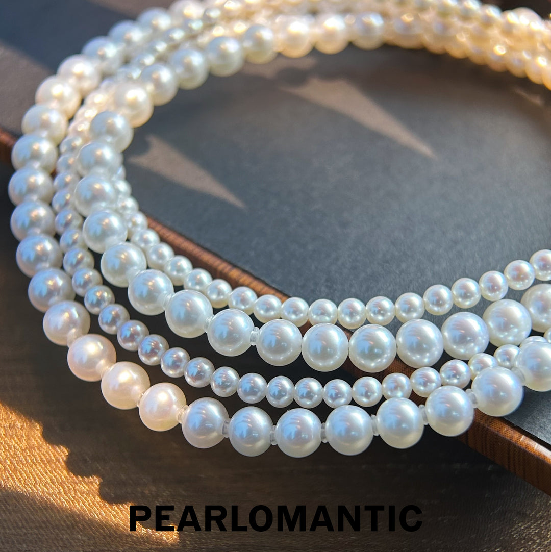 [Group-Buying] Freshwater Pearl Twilight Twins Dual Style Necklaces w/ S925 Silver