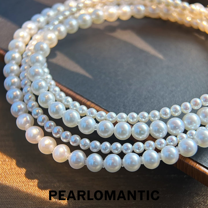 [Group-Buying] Freshwater Pearl Twilight Twins Dual Style Necklaces w/ S925 Silver