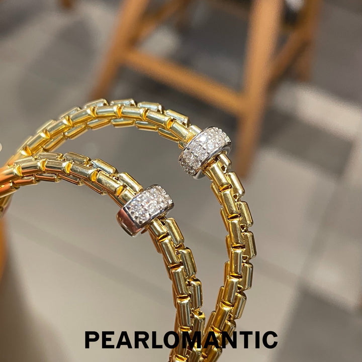 [Everyday Essentials] Italy-Made S925 Silver Interlock Flow Bracelets